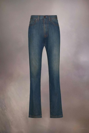 Maison Margiela Americana Wash Jeans Albastri | RO_MM46110