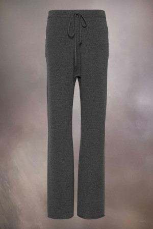 Maison Margiela DéCortiqué Cashmere Trousers Gri Inchis | RO_MM87792