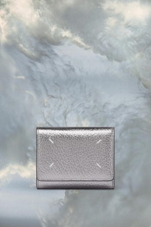 Maison Margiela Four Stitches Wallet Argintii | RO_MM47668