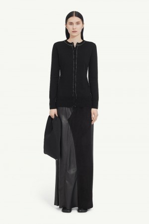 Maison Margiela Wool Cardigan Negrii | RO_MM16861