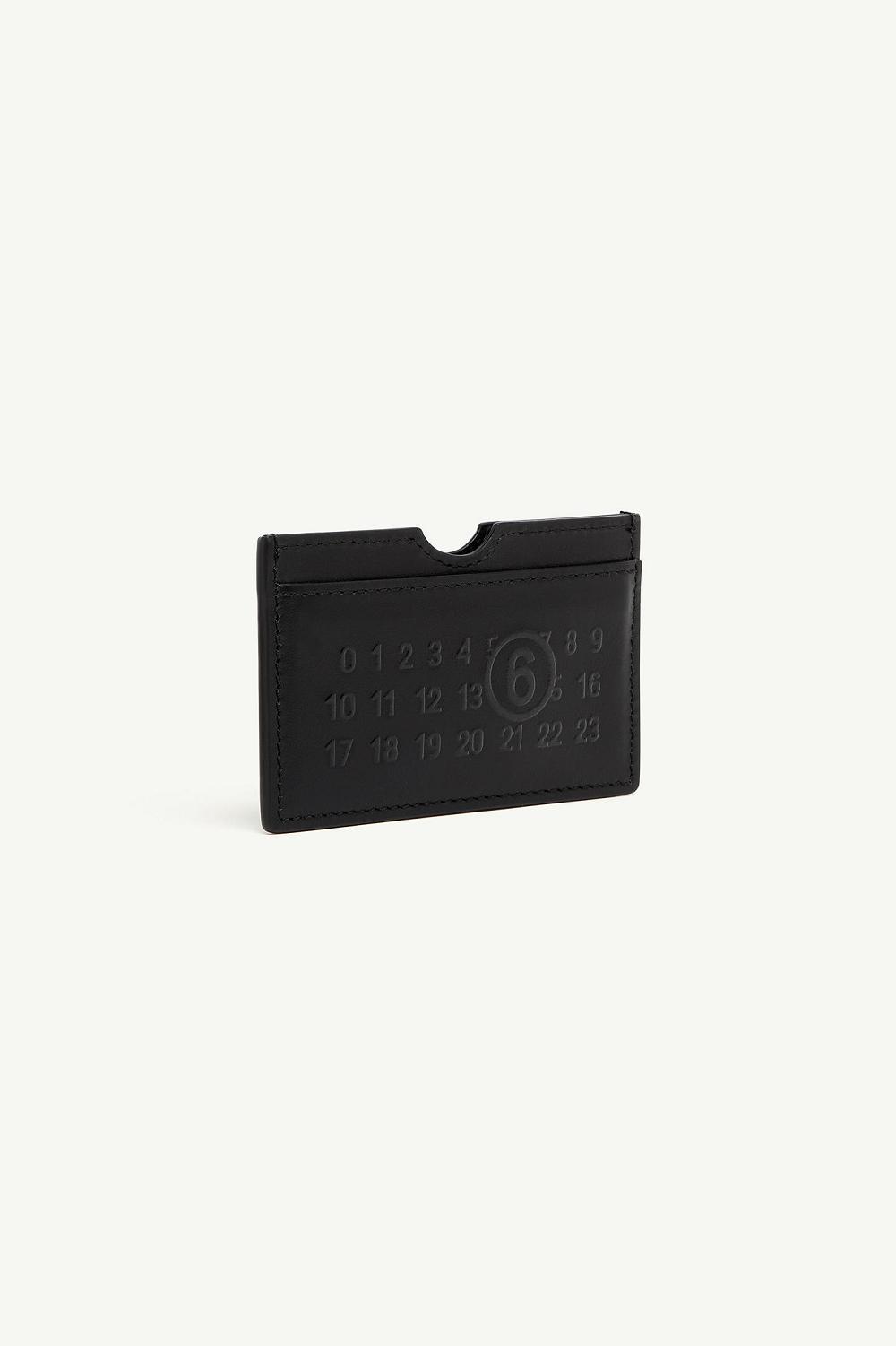 Maison Margiela Numeric Logo Cardholder Negrii | RO_MM31568