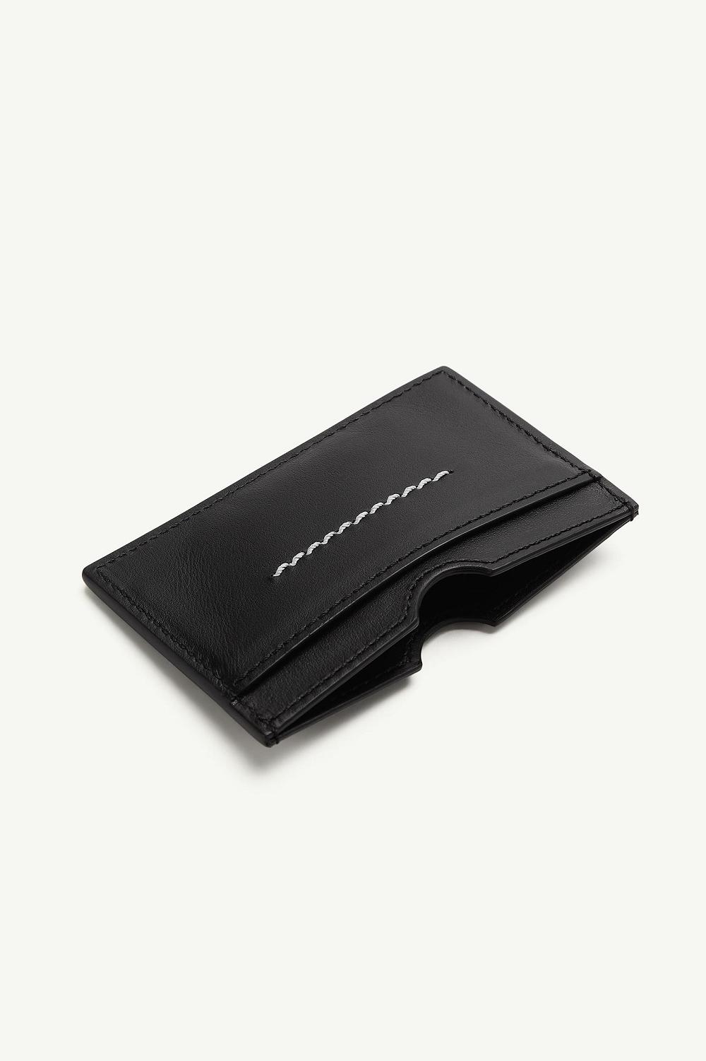 Maison Margiela Numeric Logo Cardholder Negrii | RO_MM31568