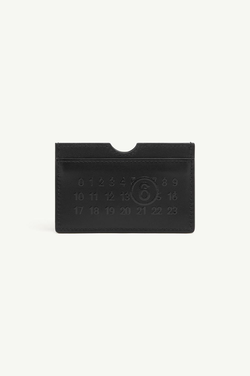 Maison Margiela Numeric Logo Cardholder Negrii | RO_MM31568