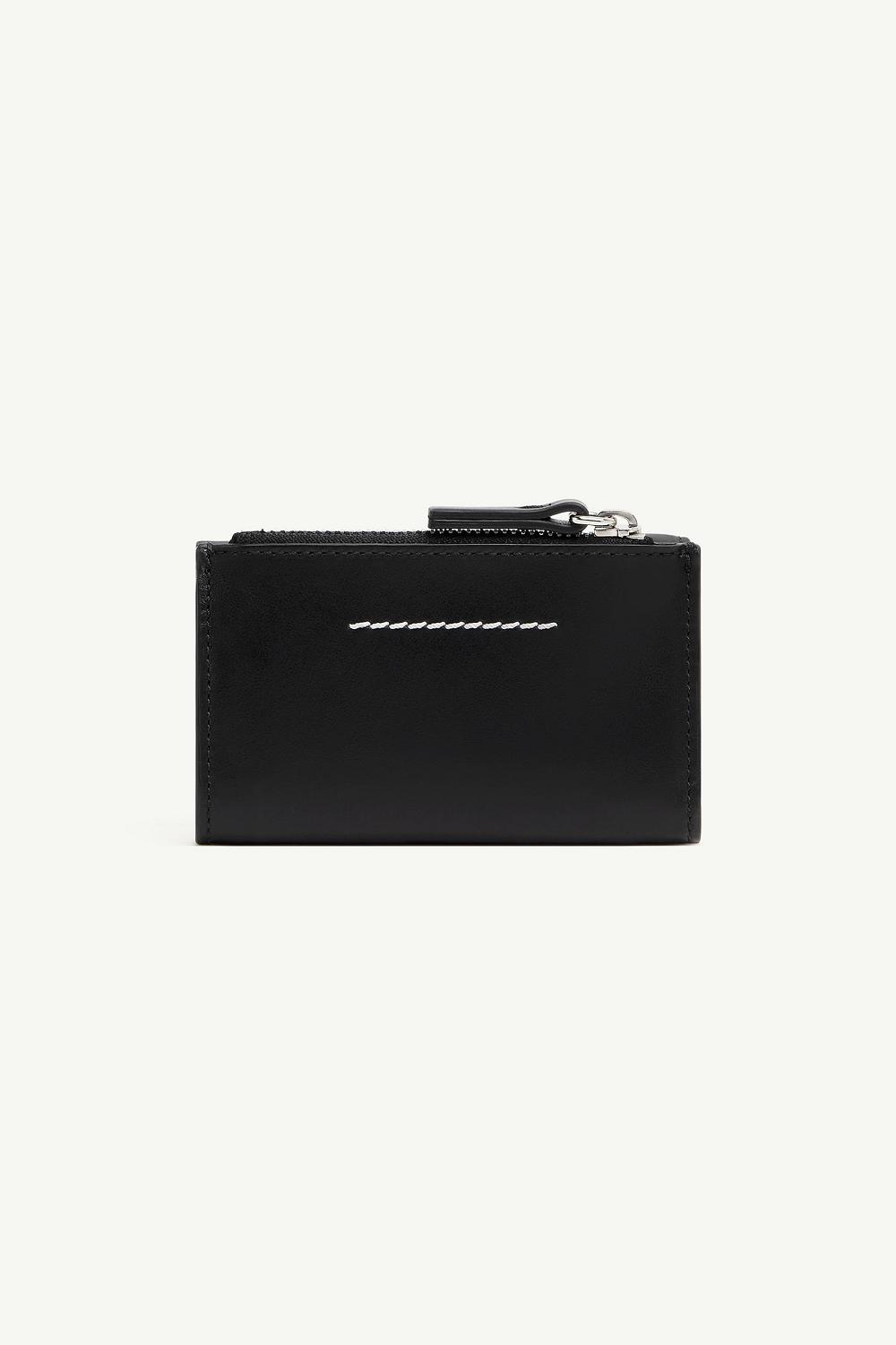 Maison Margiela Numeric Logo Trifold Wallet Negrii | RO_MM31442